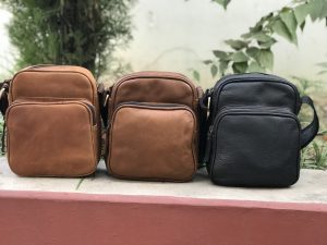 Zakara Leather Sling Bag