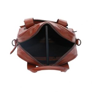 Zakara Brown Messenger Bag