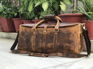 Zakara Leather Travel Bag