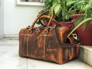 Zakara Leather Weekend Bag