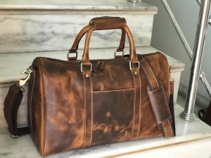 Zakara Leather Weekend Bag