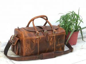 Zakara Leather Weekend Bag