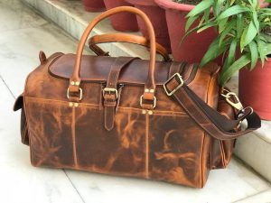 Zakara Leather Weekend Bag