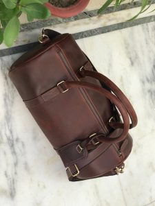 Zakara Leather Duffle Bag