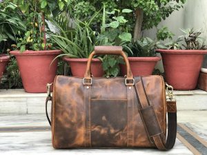 Zakara Leather Travel Bag