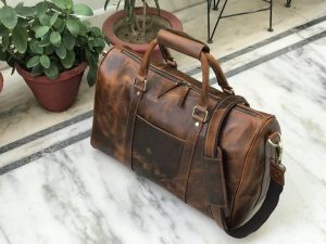 Zakara Leather Travel Bag