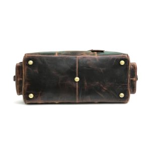 leather weekender bag
