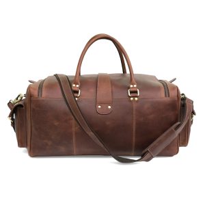 leather weekender bag for women