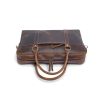 custom leather laptop tote