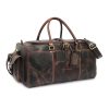 mens leather weekend bag