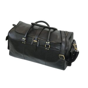 Zakara Leather Overnight Travel Bag