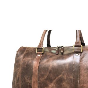 Zakara Leather Gym Bag