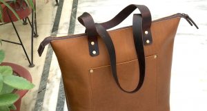 Zakara Tan Colour Tote Bag