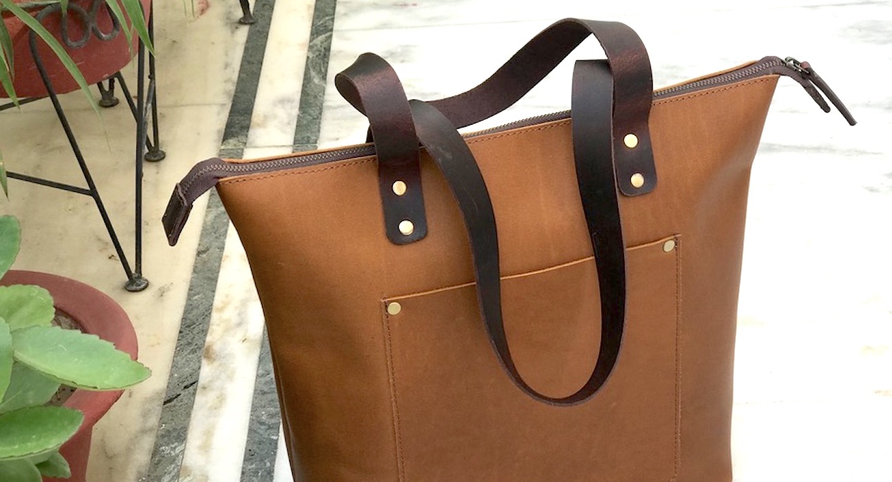 Zakara Tan Colour Tote Bag