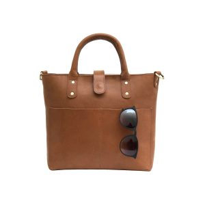 Zakara Leather Tote Bag