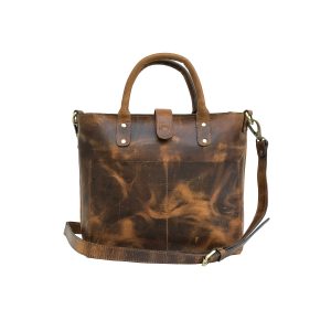 Zakara Leather Tote Bag