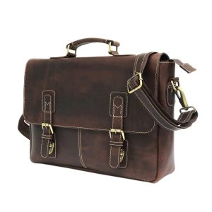 Zakara Brown Messenger Bag