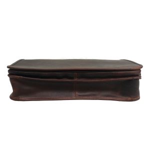 Zakara Leather Messenger Bag