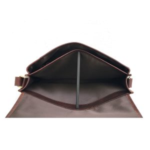 Zakara Leather Messenger Bag