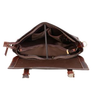 Zakara Brown Messenger Bag