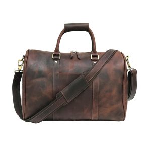 Zakara Leather Gym Bag