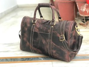 Zakara Leather Gym Bag