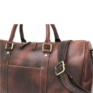 Zakara Leather Gym Bag