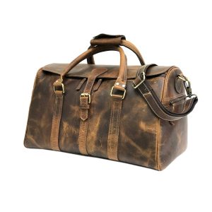 Zakara Leather Duffle Bag