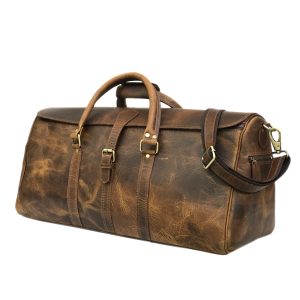 Zakara Leather Duffle Bag