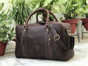 Zakara Leather Gym Bag