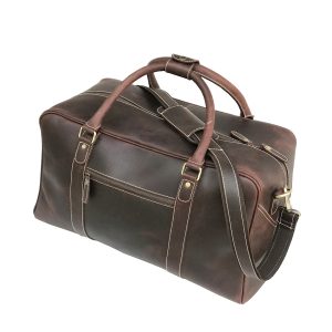 Zakara Leather Travel Bag