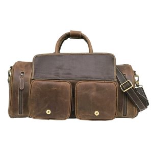 Zakara Leather Duffle Bag