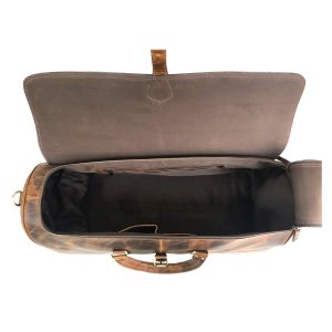 Zakara Leather Duffle Bag