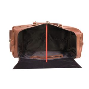 Zakara Leather Weekender Bag