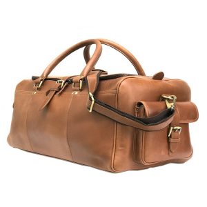 Zakara Leather Weekender Bag