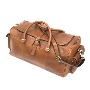 Zakara Leather Gym Bag