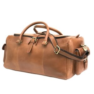 Zakara Leather Weekender Bag