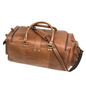 Zakara Leather Weekender Bag