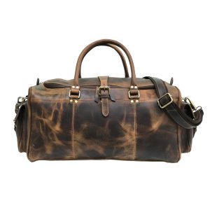 Zakara Leather Weekender Bag