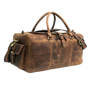 Zakara Leather Duffle Bag