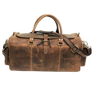 Zakara Leather Duffle Bag