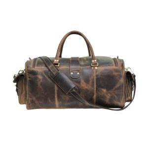 Zakara Leather Weekender Bag