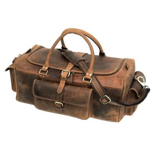 Zakara Leather Sports Bag