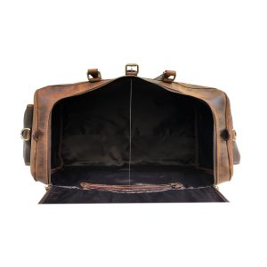 Zakara Leather Weekender Bag