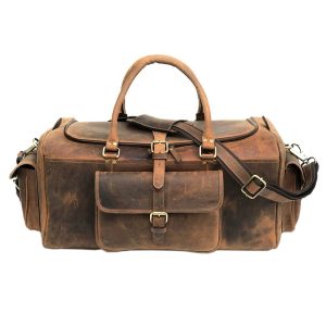 Zakara Leather Sports Bag