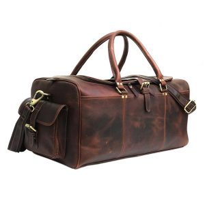 Zakara Leather Weekend Bag