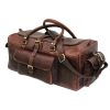 leather duffle bag for ladies