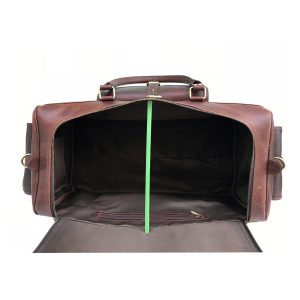 Zakara Leather Luggage Bag