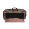 pure leather travel bags