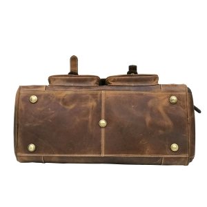Zakara Leather Duffle Bag